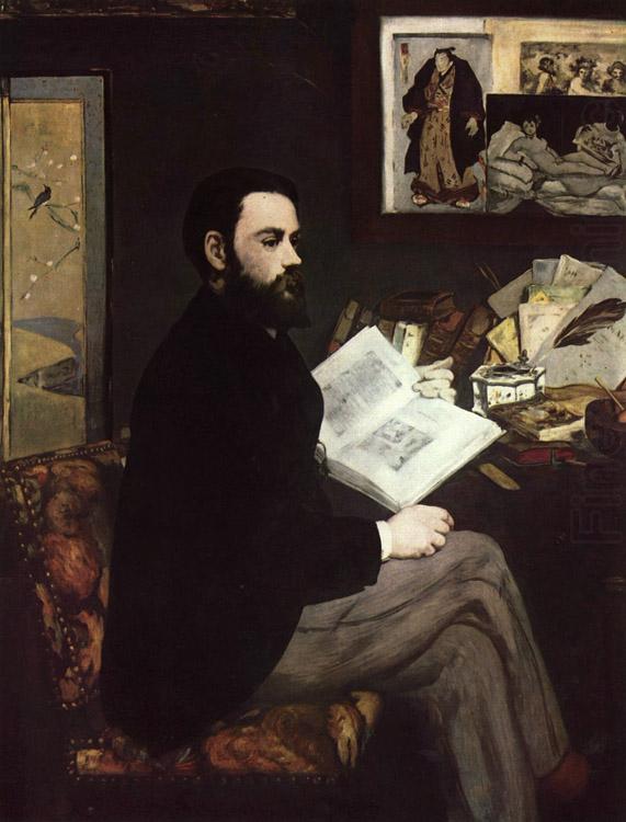 Edouard Manet Portrait of Emile Zola (mk09) china oil painting image